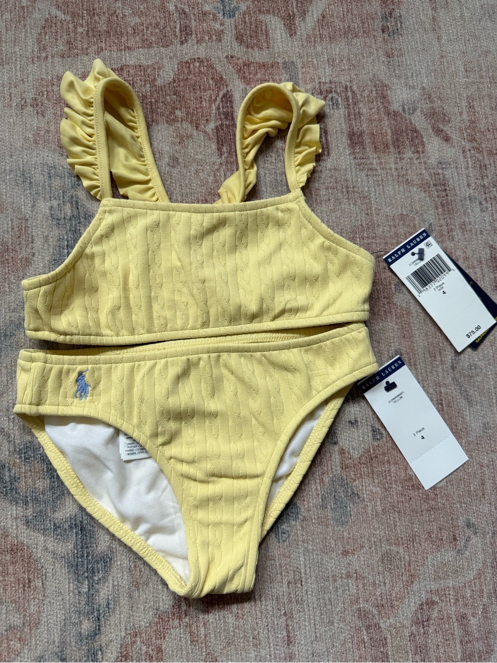 Polo Ralph Lauren cableknit two piece